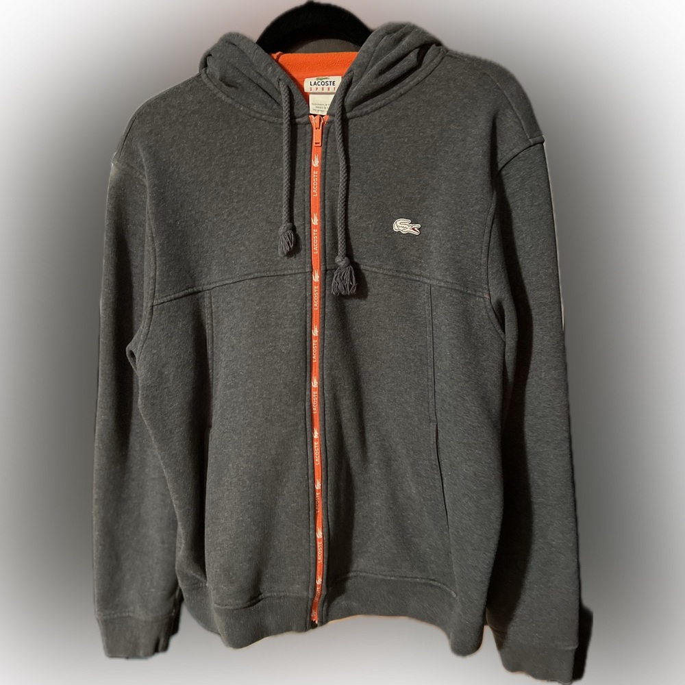 Lacoste Zip Up Sweater